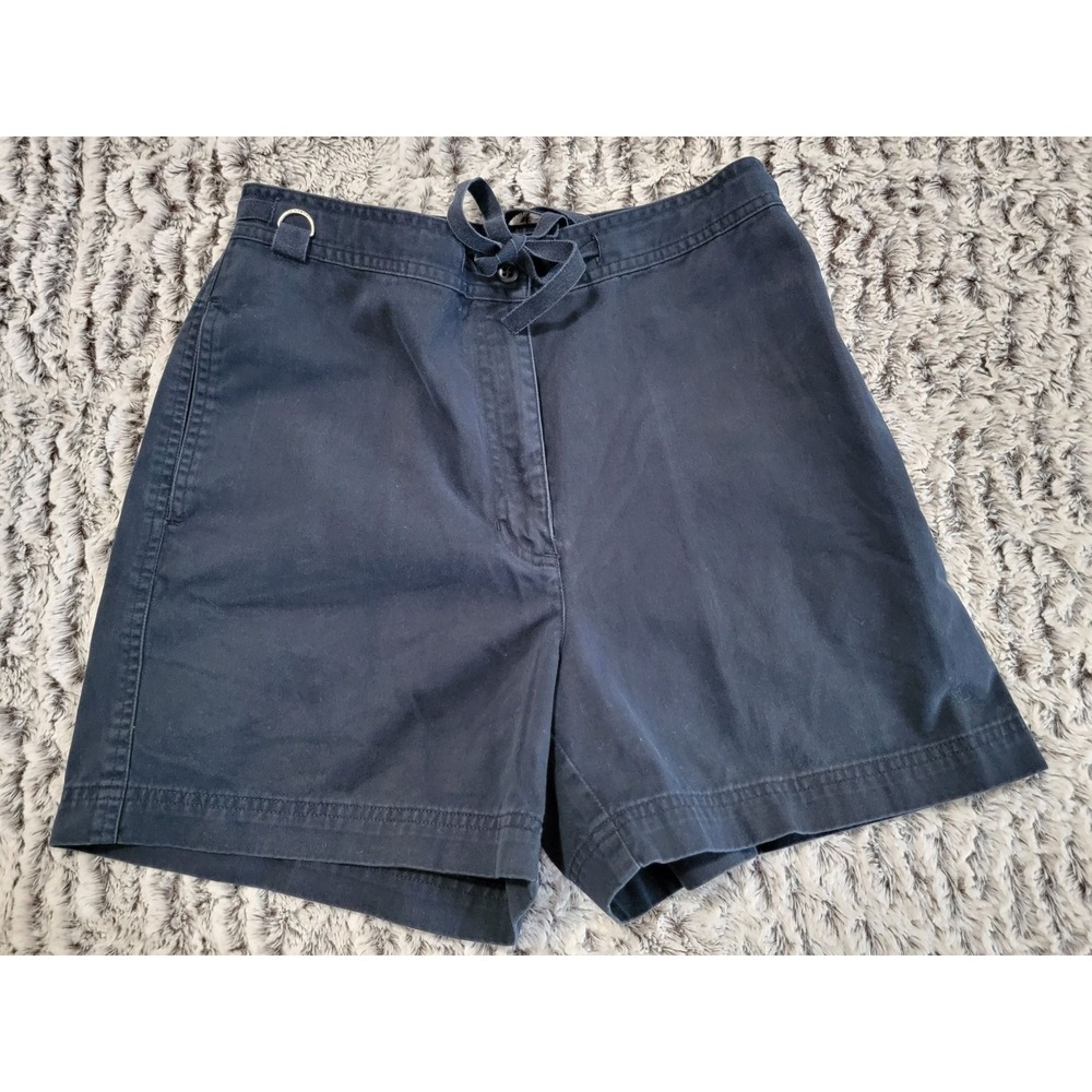 Lauren Ralph Lauren Women's Navy Blue Classic Sailor Style Shorts Size 8